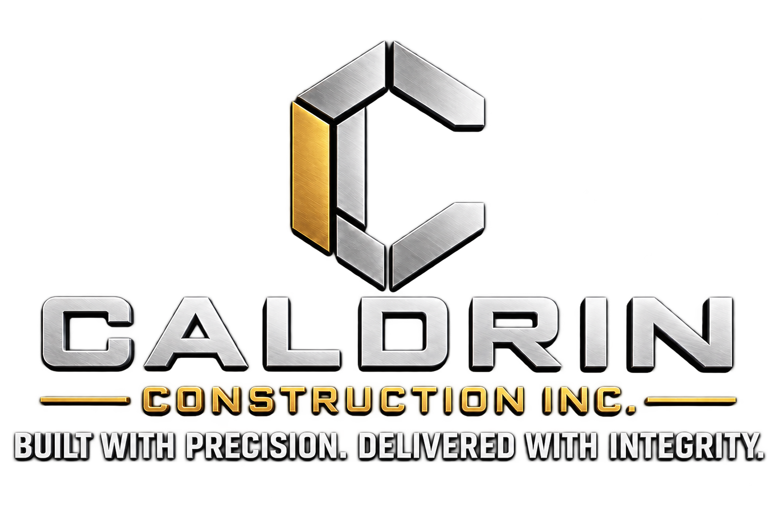 Caldrin Construction Inc. transparent logo
