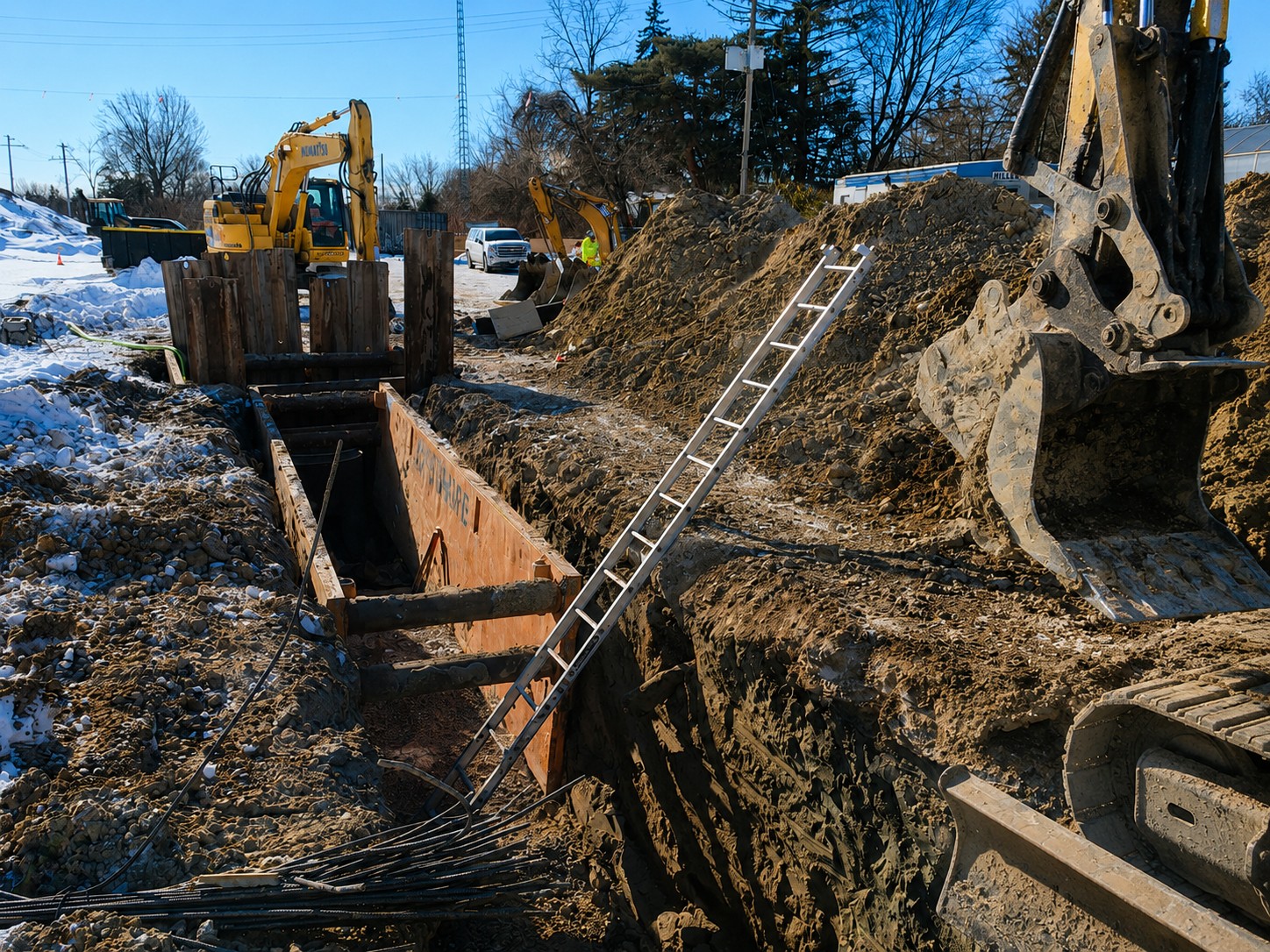 Excavation and site preparation service